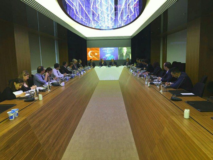 گزارش برگزاری جلسه اعضای هیات مدیره اتحادیه تولید و صادرات نساجی با اتحادیه صادرکنندگان ترکیه