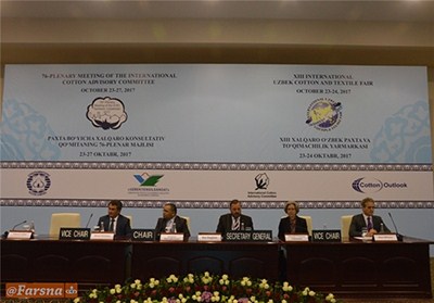 سیزدهمین نمایشگاه بینالمللی پنبه «تاشکند» آغاز به کار کرد سیزدهمین نمایشگاه بینالمللی پنبه «تاشکند» آغاز به کار کرد