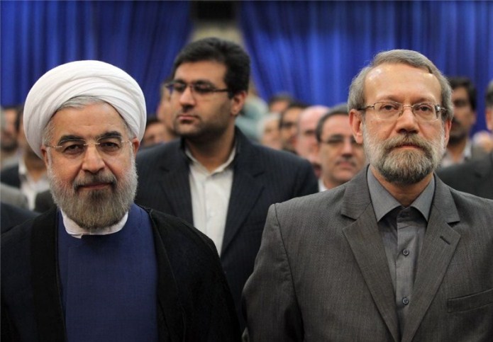 نامه لاریجانی به روحانی و مخالفت با مصوبهای درباره کارت بازرگانی نامه لاریجانی به روحانی و مخالفت با مصوبهای درباره کارت بازرگانی